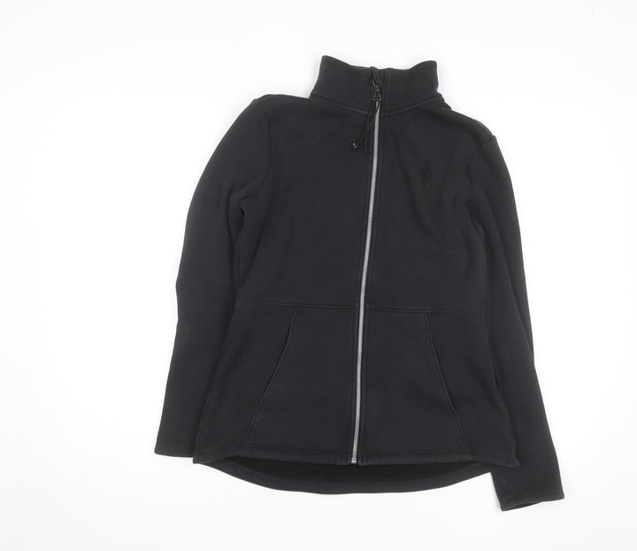Skechers Men’s Black Fleece Zip-Up Active Jacket Size S