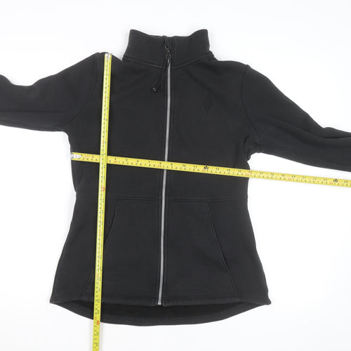 Skechers Men’s Black Fleece Zip-Up Active Jacket Size S