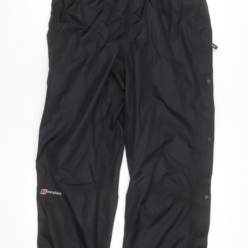 Berghaus Womens Black Waterproof Rain Trousers Size 16