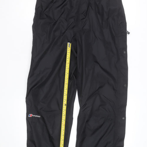 Berghaus Womens Black Waterproof Rain Trousers Size 16