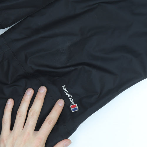 Berghaus Womens Black Waterproof Rain Trousers Size 16