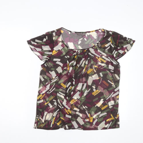 Marks and Spencer Women’s Multicoloured Chiffon Blouse Size 14