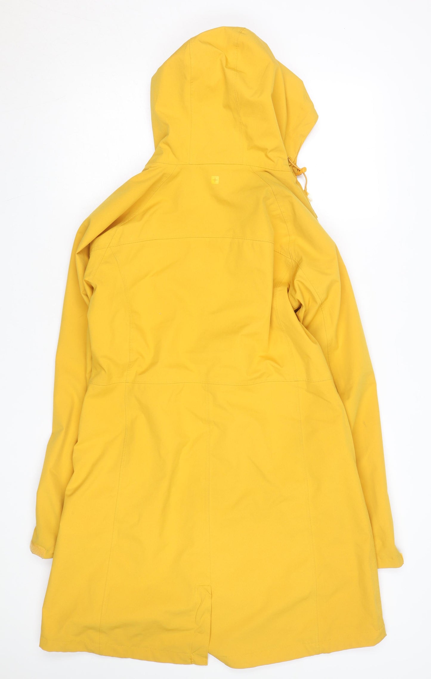 Mountain Warehouse Women’s Yellow Waterproof Rain Coat Size 12