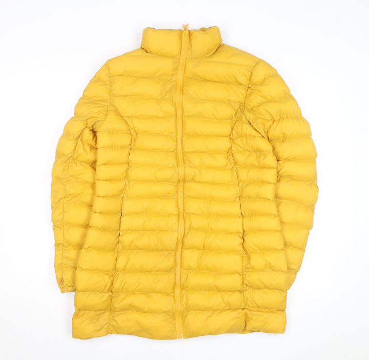 Mountain Warehouse Women’s Yellow Long Puffer Coat Size 12