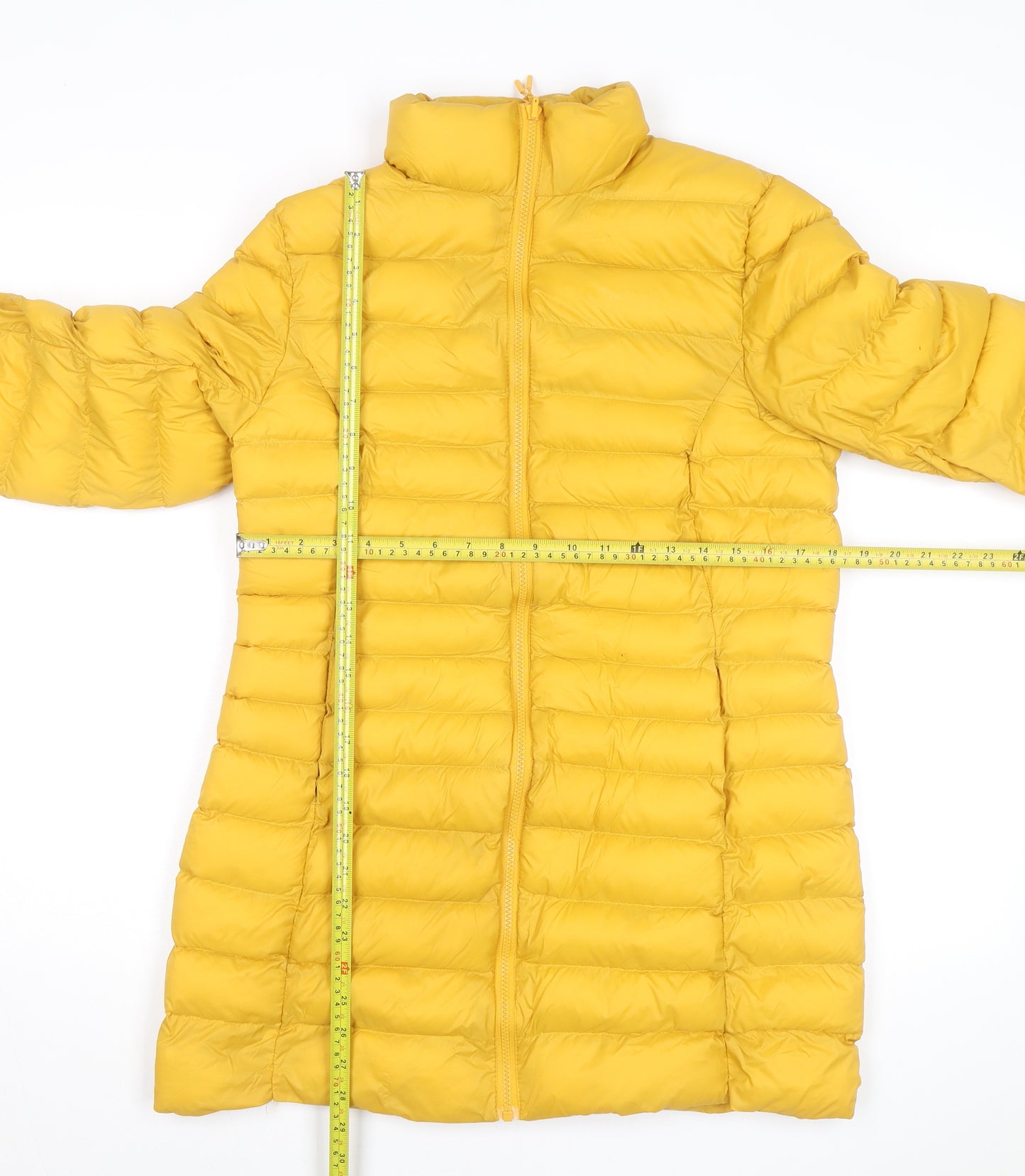 Mountain Warehouse Women’s Yellow Long Puffer Coat Size 12