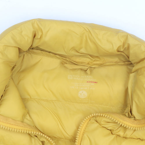 Mountain Warehouse Women’s Yellow Long Puffer Coat Size 12