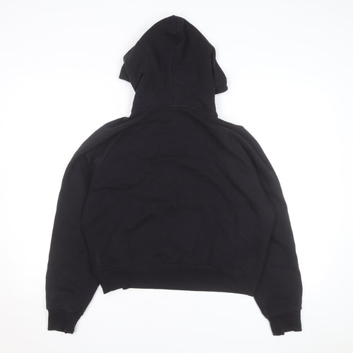 Athleta Womens Black 1/2 Zip Hooded Pullover Sweatshirt Size S
