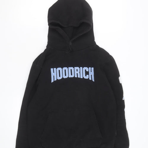Hoodrich Men’s Black Pullover Hoodie S Graphic Tiger Streetwear