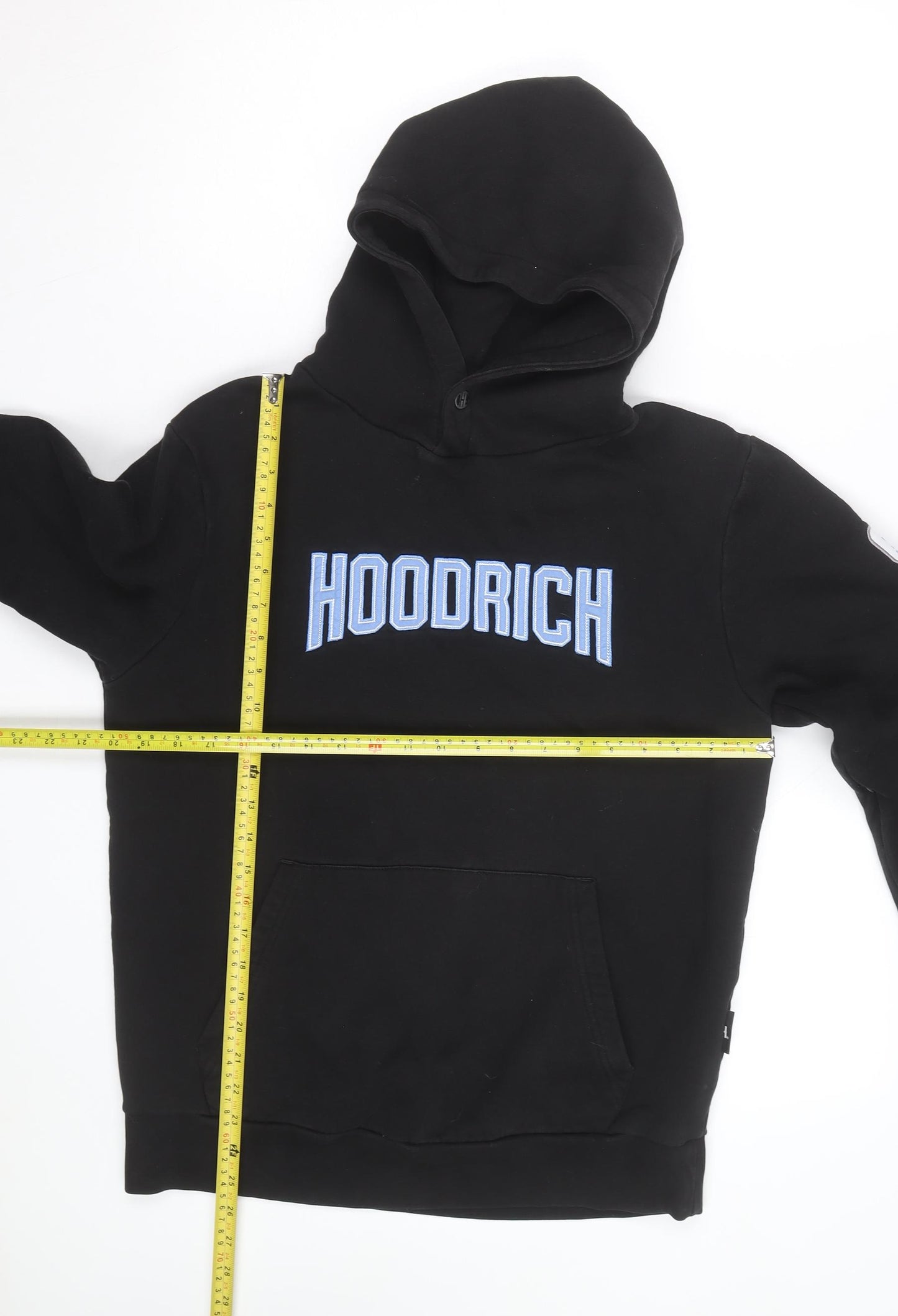 Hoodrich Men’s Black Pullover Hoodie S Graphic Tiger Streetwear
