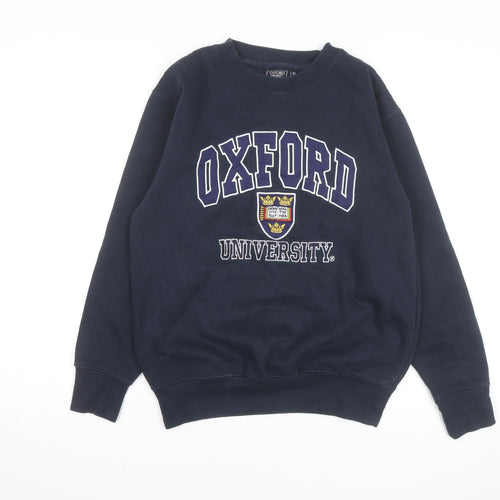 Oxford University Men’s Blue XS Pullover Sweatshirt