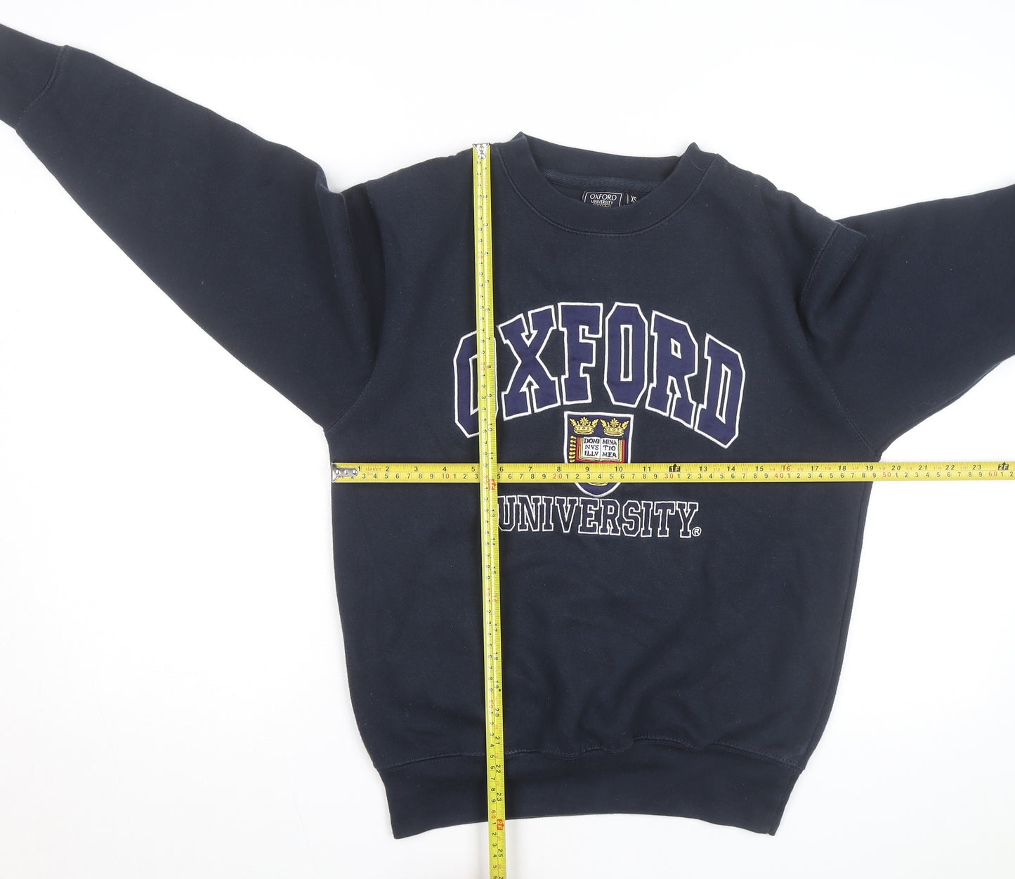 Oxford University Men’s Blue XS Pullover Sweatshirt