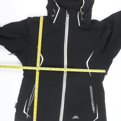Trespass Men's Black Softshell Waterproof Hooded Jacket Size M