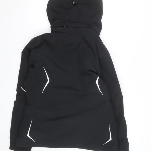 Trespass Men's Black Softshell Waterproof Hooded Jacket Size M