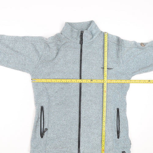 Trespass Mens Grey Full Zip Fleece Activewear Jacket M Regular Fit