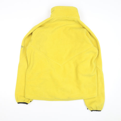 Regatta Men's Yellow Fleece Full Zip Activewear Jacket S 97cm