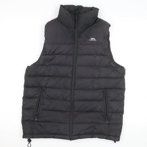 Trespass Men’s Black XS Down Puffer Waistcoat Outdoor Gilet
