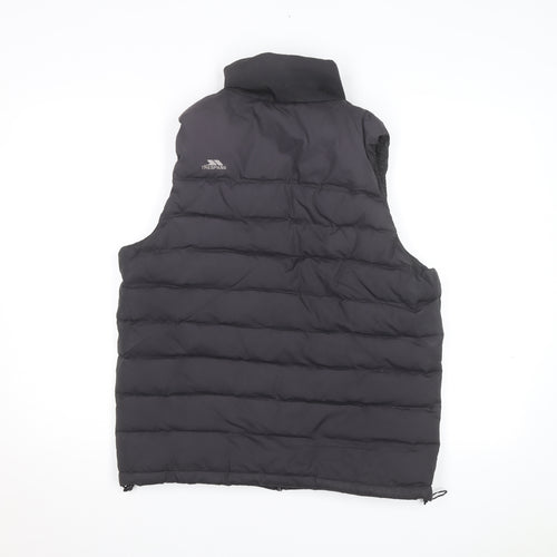 Trespass Men’s Black XS Down Puffer Waistcoat Outdoor Gilet