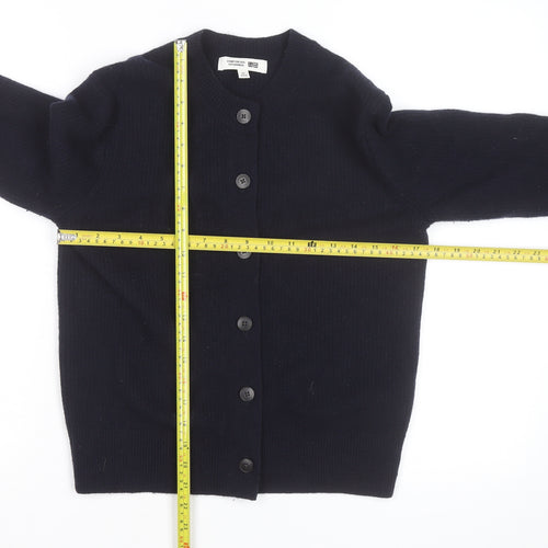 Uniqlo x Comptoir Des Cotonniers Black Wool Cardigan XS