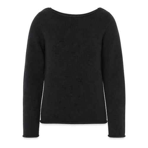 Nobody's Child Women's Black Size 8 Crew Neck Long Sleeve Jumper