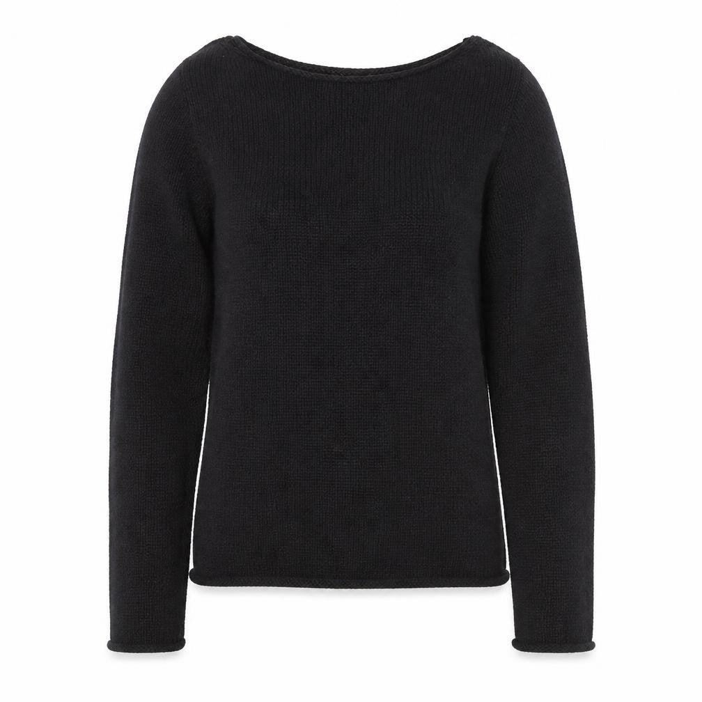 Nobody's Child Women's Black Size 8 Crew Neck Long Sleeve Jumper