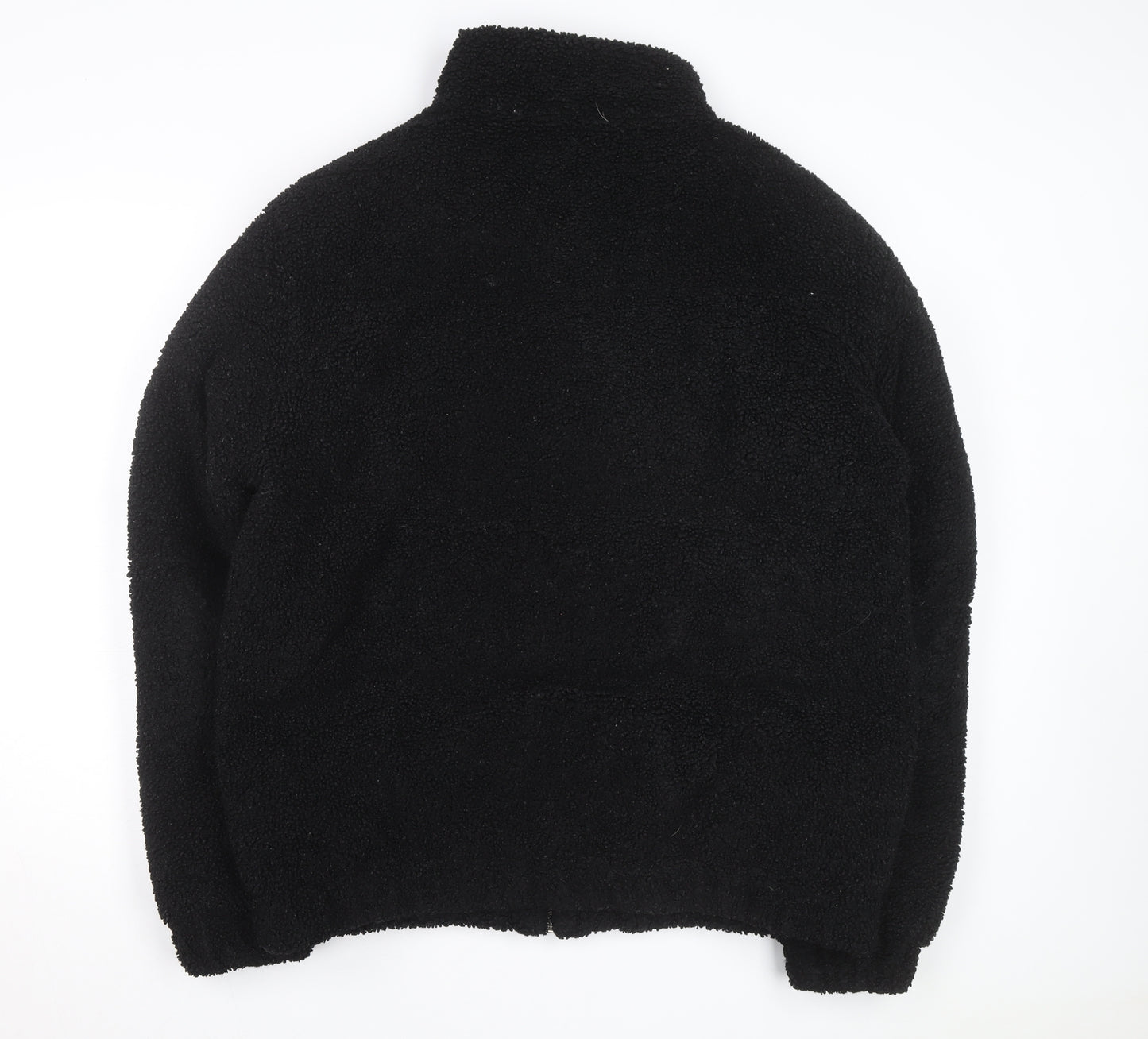 Saint + Sinner Men's Black Fleece Full Zip Jacket Size L