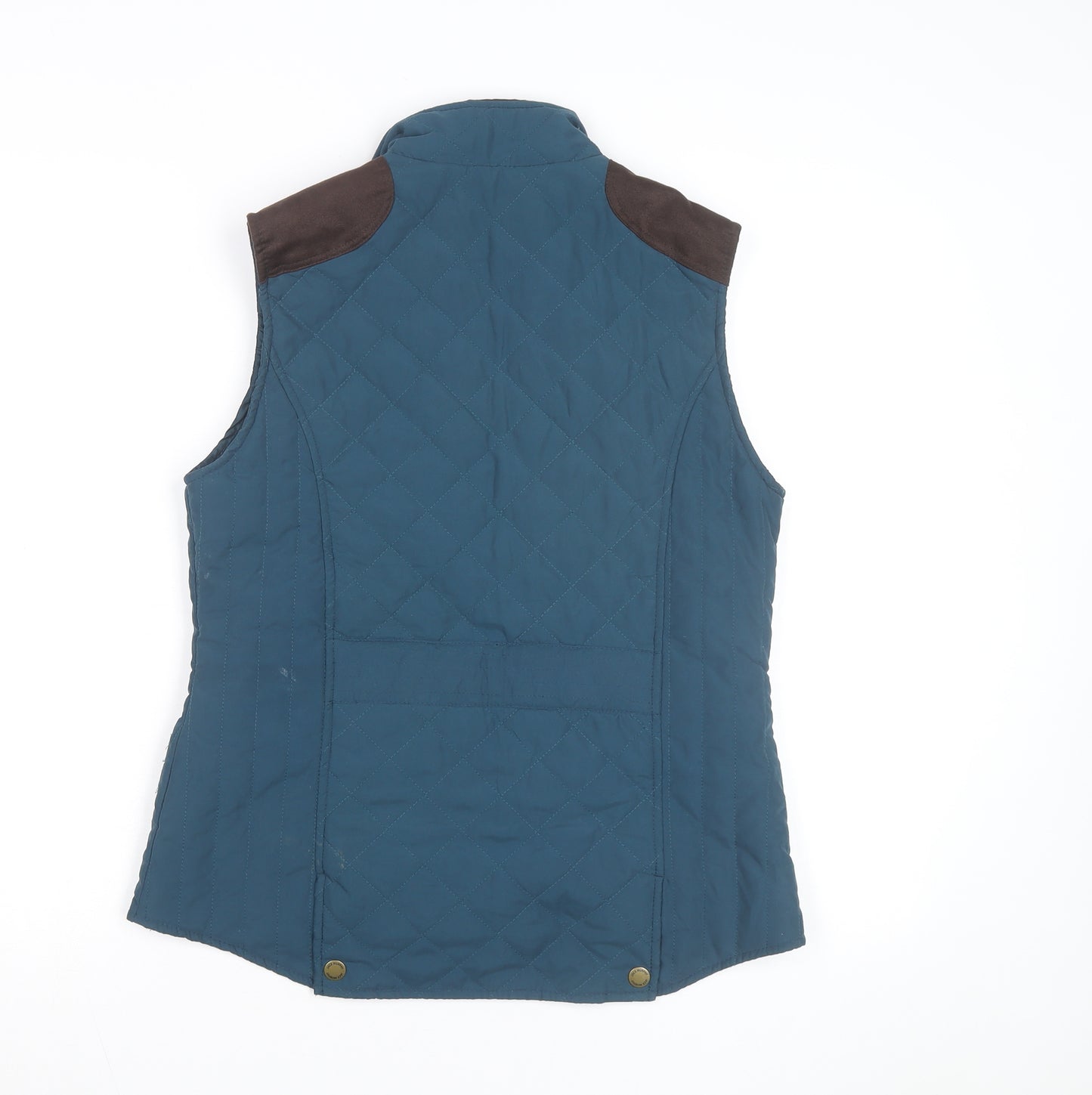Jack Murphy Women's Blue Quilted Waistcoat Gilet Size 10