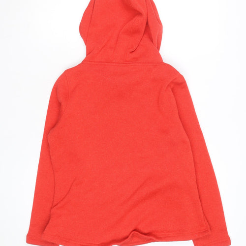 TOG24 Womens Red Pullover Hoodie Size 12 Polyester Fleece