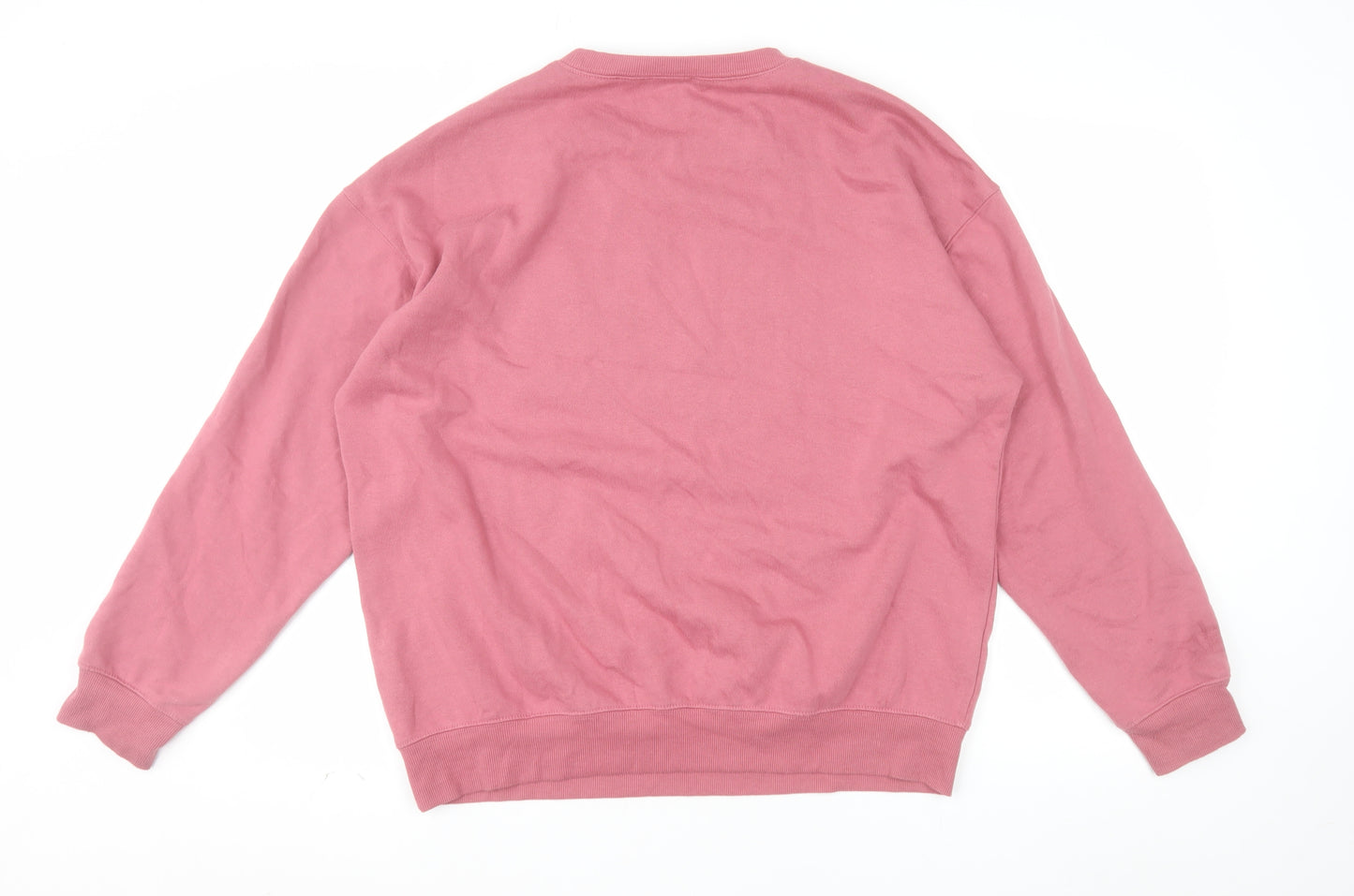 New Look Womens Pink Atlanta 1986 Pullover Sweatshirt Size M