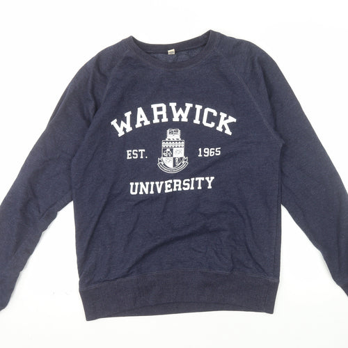 Salvage Men's Blue Warwick University Pullover Sweatshirt S