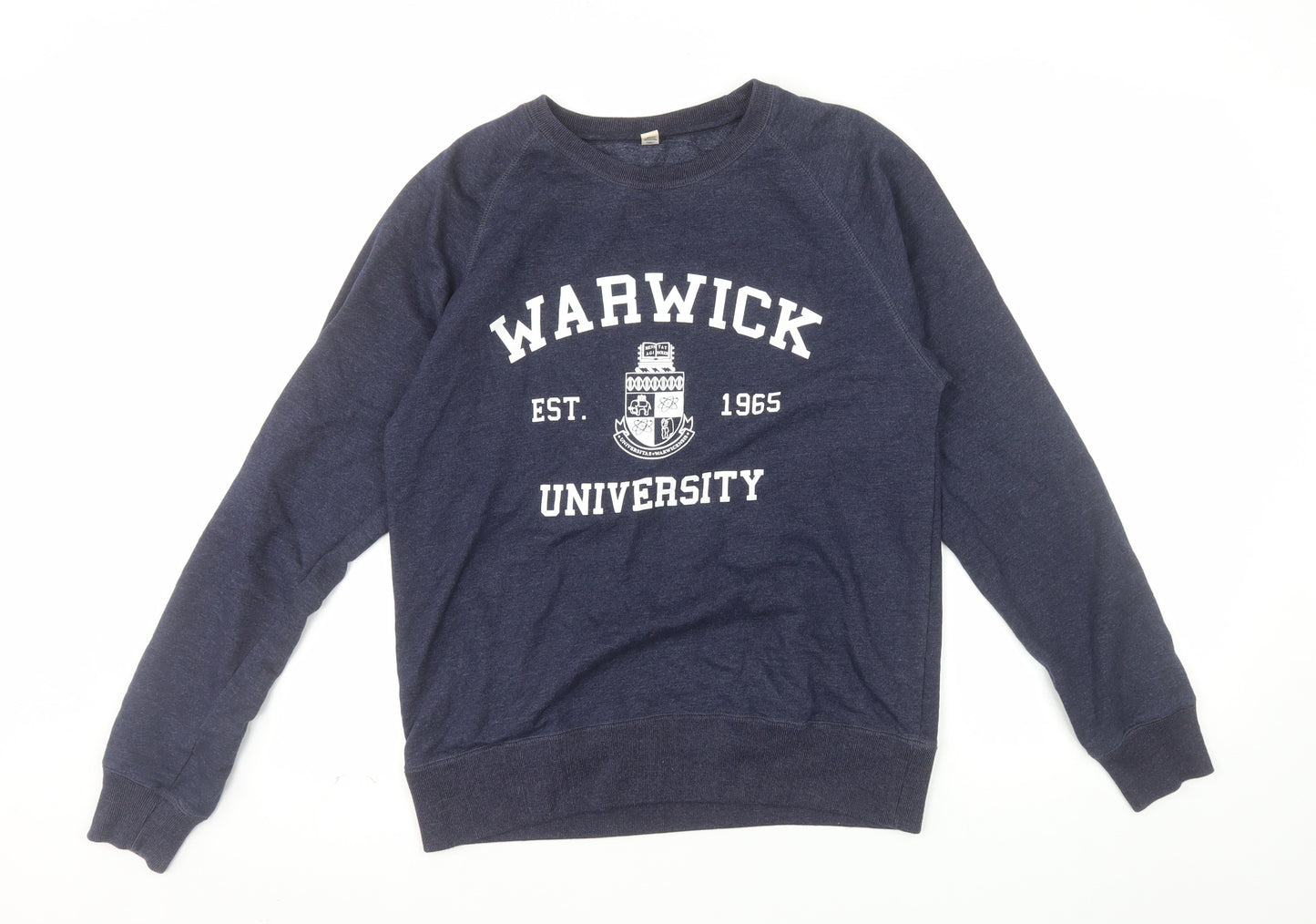 Salvage Men's Blue Warwick University Pullover Sweatshirt S