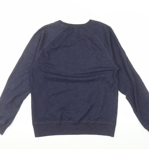 Salvage Men's Blue Warwick University Pullover Sweatshirt S