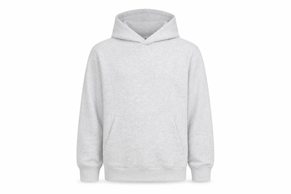 H&M Girls Grey Pullover Fleece Hoodie 13-14 Years Regular Fit