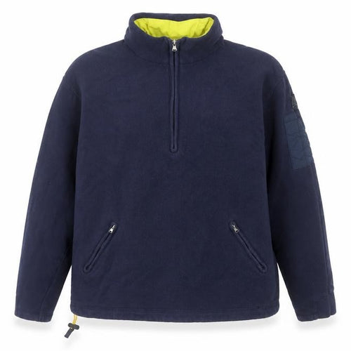 Ralph Lauren Sport Women's Navy Blue 1/2 Zip Fleece Pullover Sweatshirt Size M