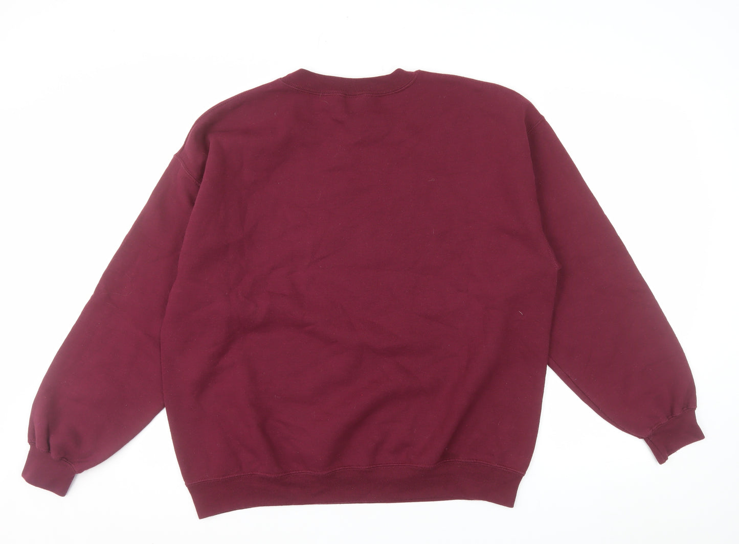 Gildan Men's Red Barts H London Graphic Pullover Sweatshirt Size L