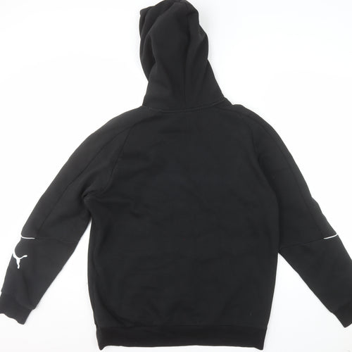 Puma Men's Black Pullover Hoodie M Regular Fit Sportswear