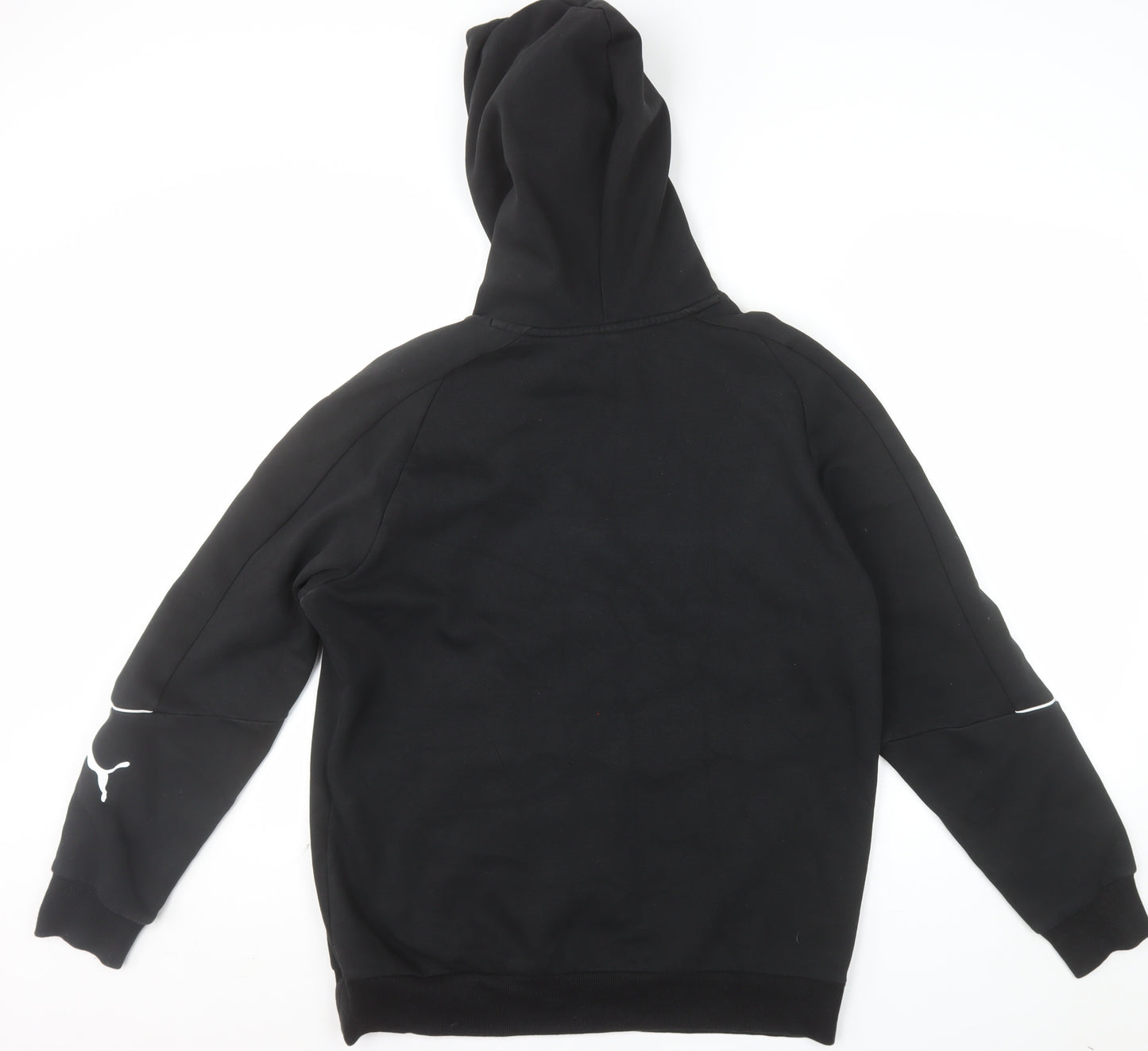 Puma Men's Black Pullover Hoodie M Regular Fit Sportswear