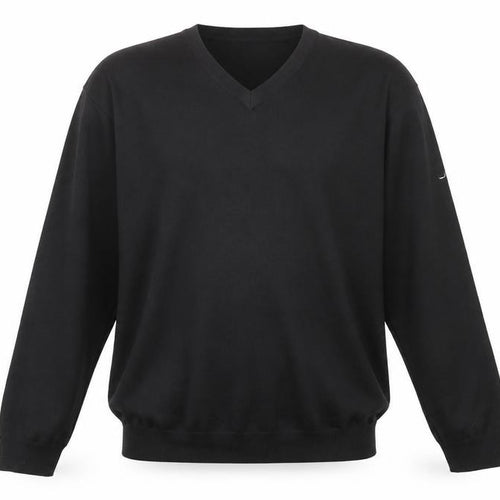 Woodworm Men’s Black 3XL V-Neck Golf Pullover Jumper