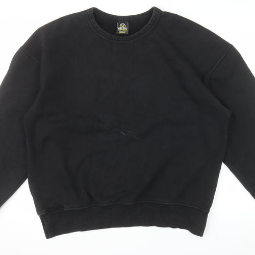 Frizmworks Men's Black Medium Crew Neck Pullover Sweatshirt