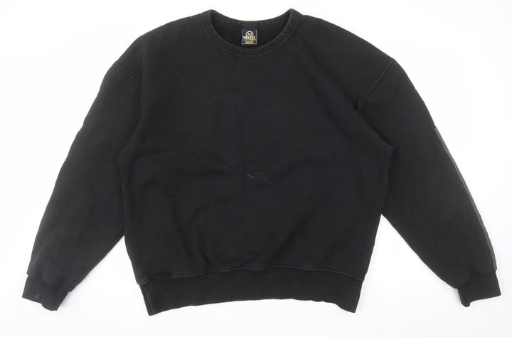 Frizmworks Men's Black Medium Crew Neck Pullover Sweatshirt