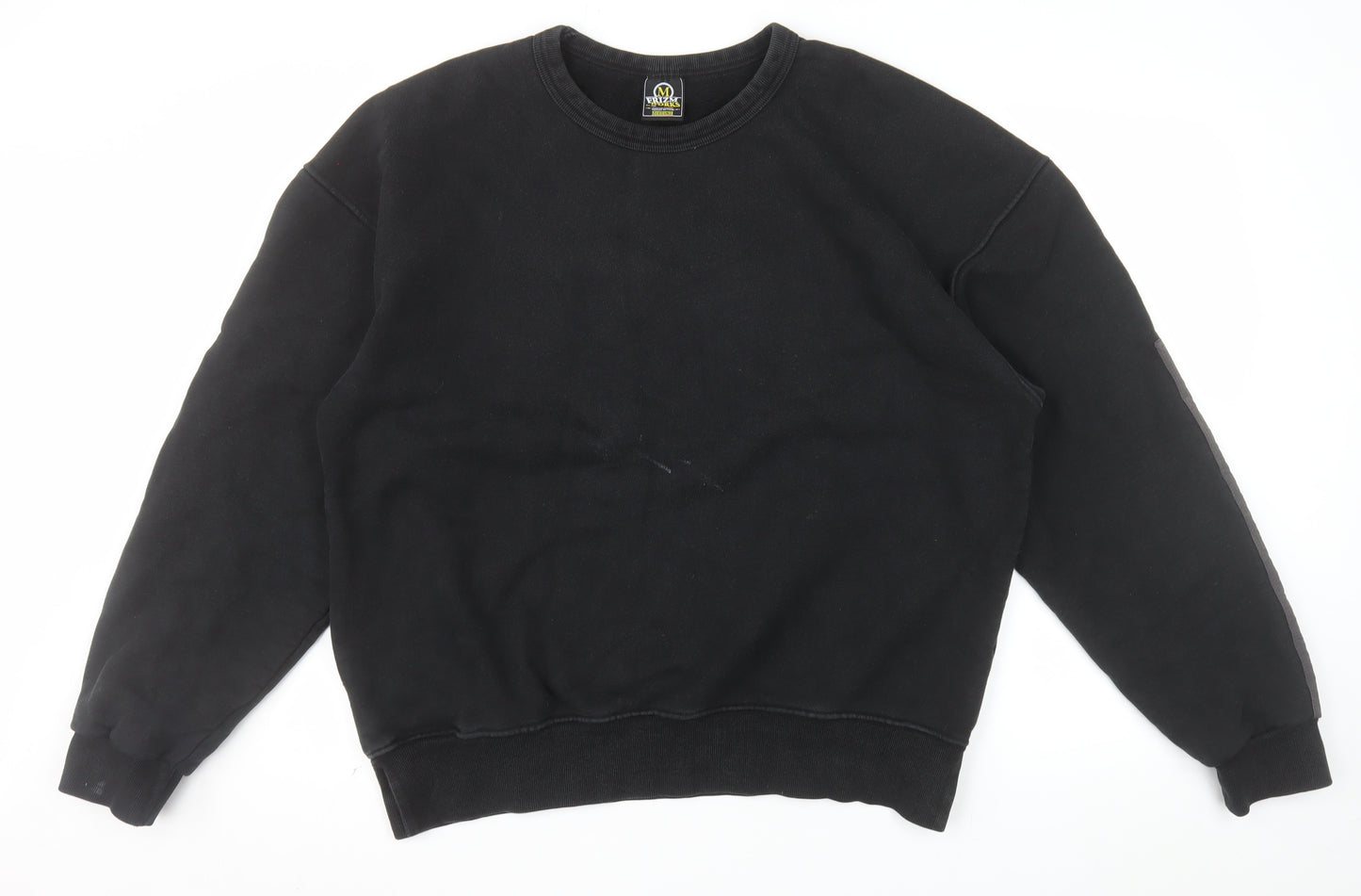 Frizmworks Men's Black Medium Crew Neck Pullover Sweatshirt