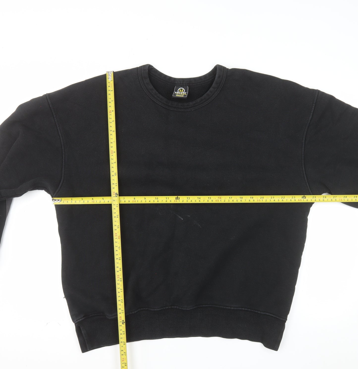 Frizmworks Men's Black Medium Crew Neck Pullover Sweatshirt