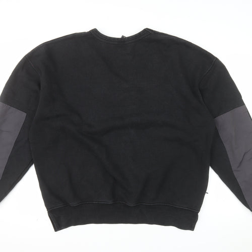 Frizmworks Men's Black Medium Crew Neck Pullover Sweatshirt