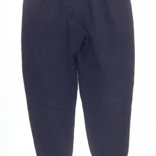 Superdry Men's Navy Blue Jogger Sweatpants Size M Cotton Blend
