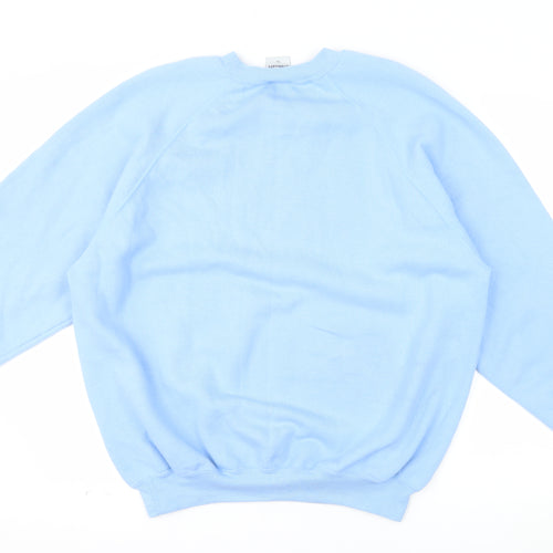 Lifeboats Men's Blue XL Crew Neck Pullover Sweatshirt