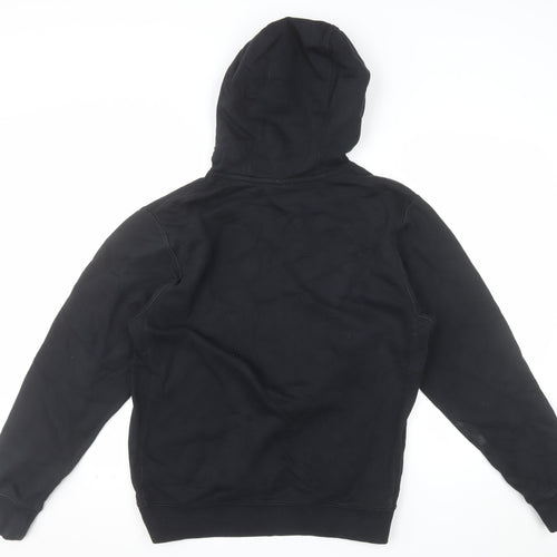 Nike Men's Black Pullover Hoodie Small Regular Fit Fleece Sportswear