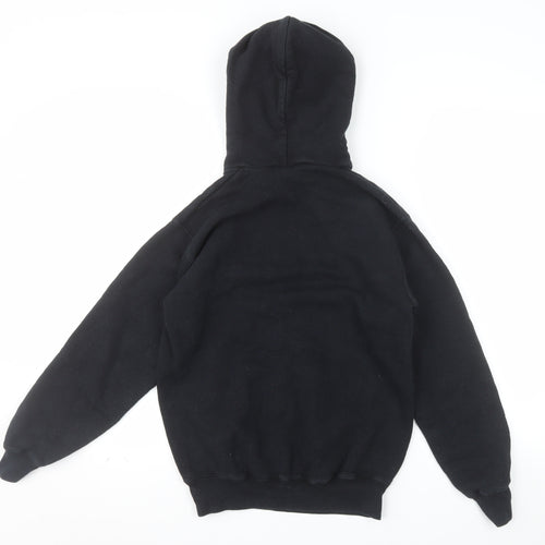 Fruit of the Loom Women’s Black MAC Logo Pullover Hoodie Size S