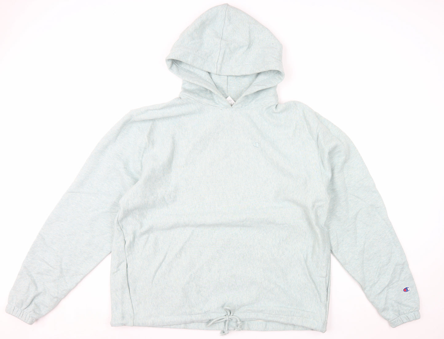 Champion Men's Grey Pullover Hoodie Size L Reverse Weave Fleece