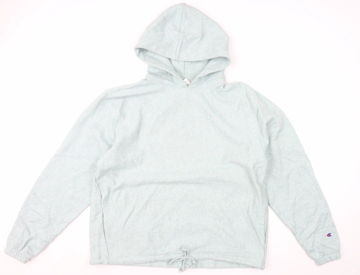 Champion Men's Grey Pullover Hoodie Size L Reverse Weave Fleece