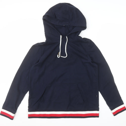 Tommy Hilfiger Women's Navy Pullover Hoodie Size L Classic Fit