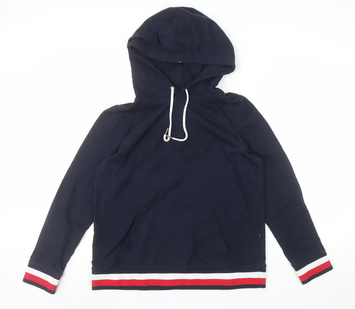 Tommy Hilfiger Women's Navy Pullover Hoodie Size L Classic Fit